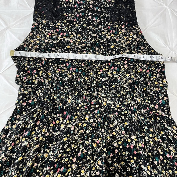 Anthropologie Ranna Gill Cynara Ditzy Print Midi Dress - Picture 14 of 15